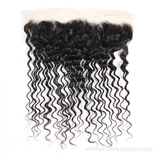 Top Quality High Digital Thin HD Lace Frontal Closure HD Transparent Swiss Lace Frontal Vendor Transparent HD Lace Frontal